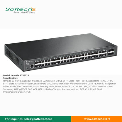 TP-LINK OMADA L2+ Managed Switch