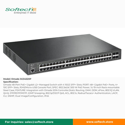 TP-LINK OMADA L2+ Managed Switch