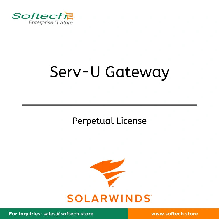 SolarWinds Serv-U Gateway - License with 1st-Year Maintenance - Serv-U Gateway