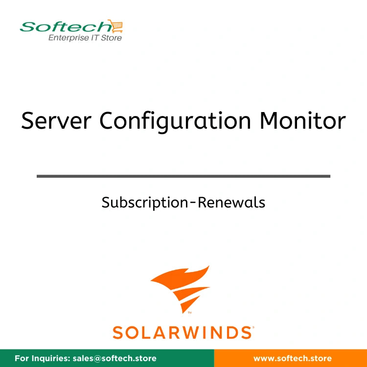 SolarWinds Server Configuration Monitor  - Annual Subscription Renewal - Server Configuration Monitor
