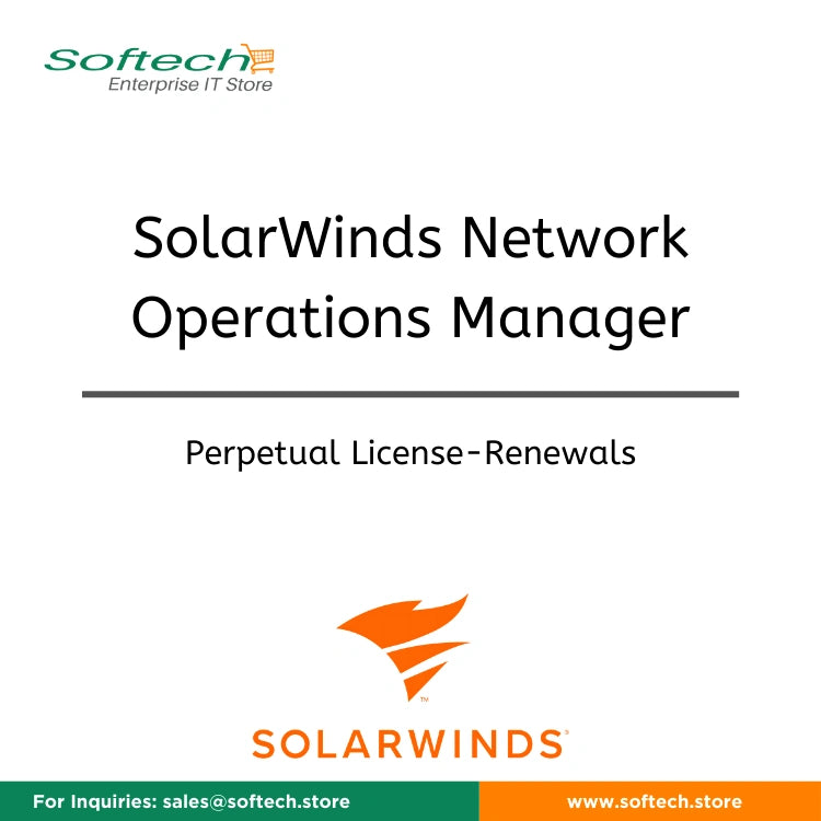 Legacy SolarWinds Network Operations Manager - Annual Maintenance Renewal - SolarWinds Network Operations Manager
