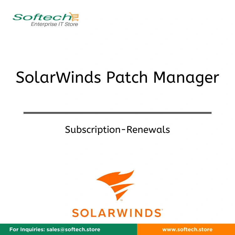 SolarWinds Patch Manager  - Annual Subscription Renewal - SolarWinds Patch Manager