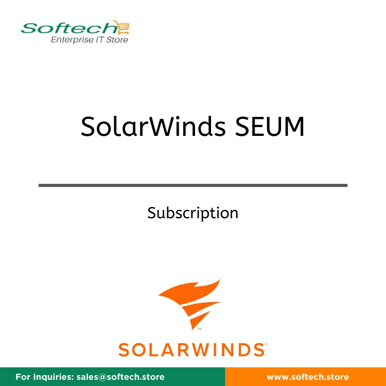 SolarWinds Web Performance Monitor  - Annual Subscription - SolarWinds SEUM
