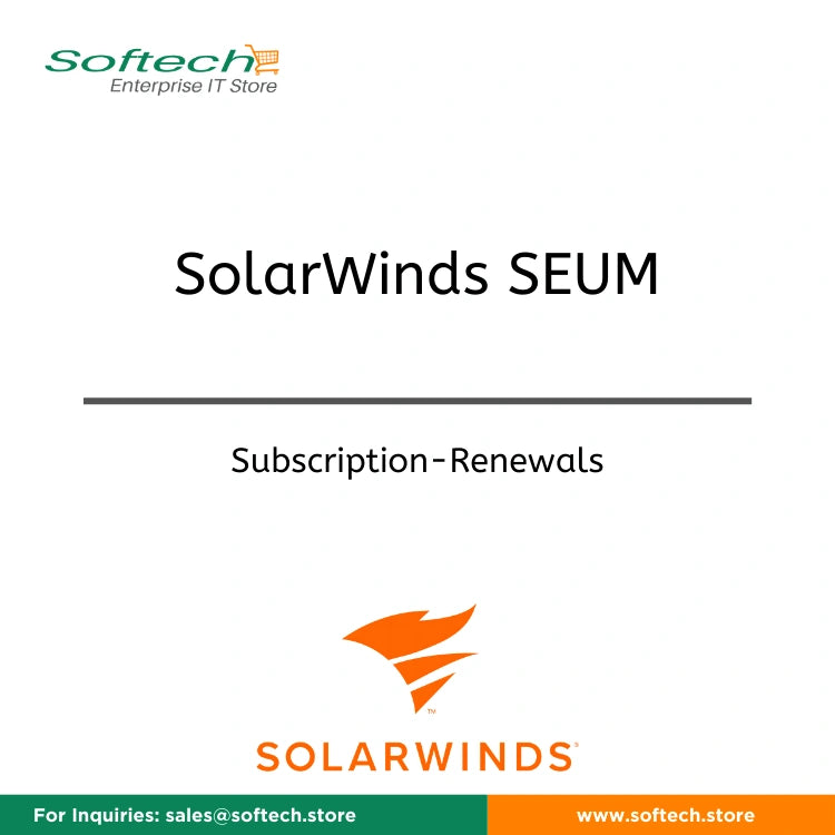 SolarWinds Web Performance Monitor  - Annual Subscription Renewal - SolarWinds SEUM