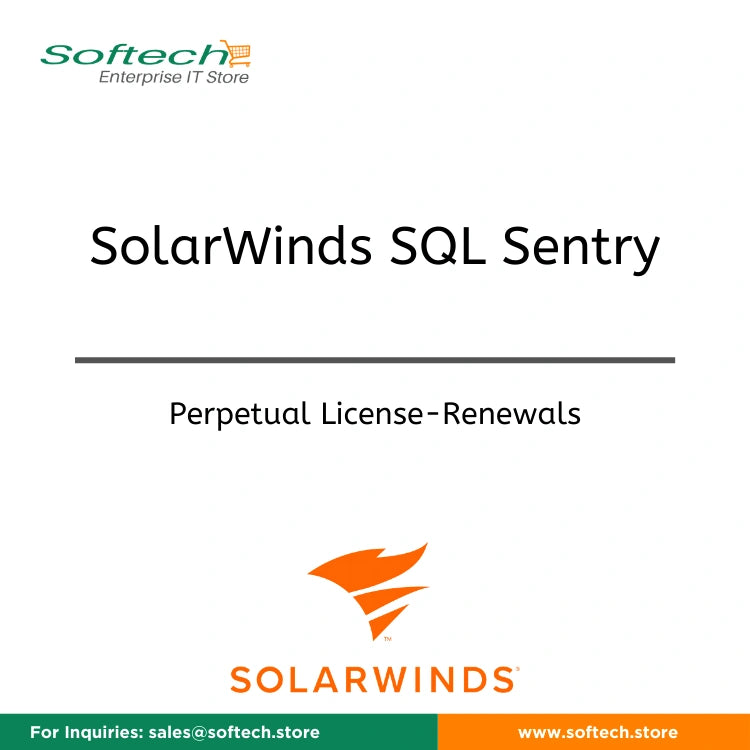 SolarWinds SQL Sentry Renewal | SQL Performance – SOFTECH STORE