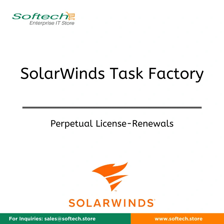 SolarWinds Task Factory per server - Annual Maintenance Renewal ...
