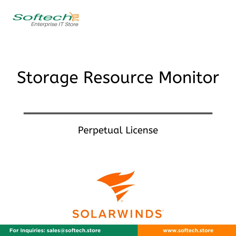 SolarWinds Storage Resource Monitor - License with 1st-Year Maintenance - Storage Resource Monitor