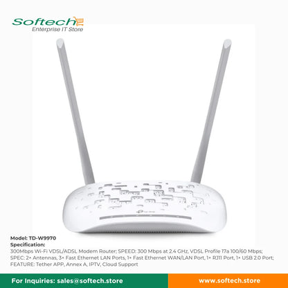 TP-LINK SOHO xDSL Modem Router