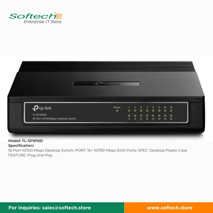 TP-LINK FESTA Unmanaged 16/24/48P 10/100M Switch
