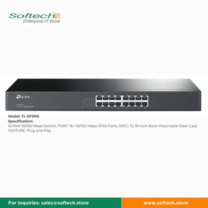 TP-LINK FESTA Unmanaged 16/24/48P 10/100M Switch
