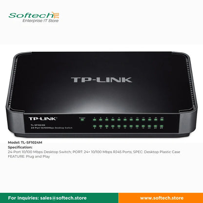 TP-LINK FESTA Unmanaged 16/24/48P 10/100M Switch