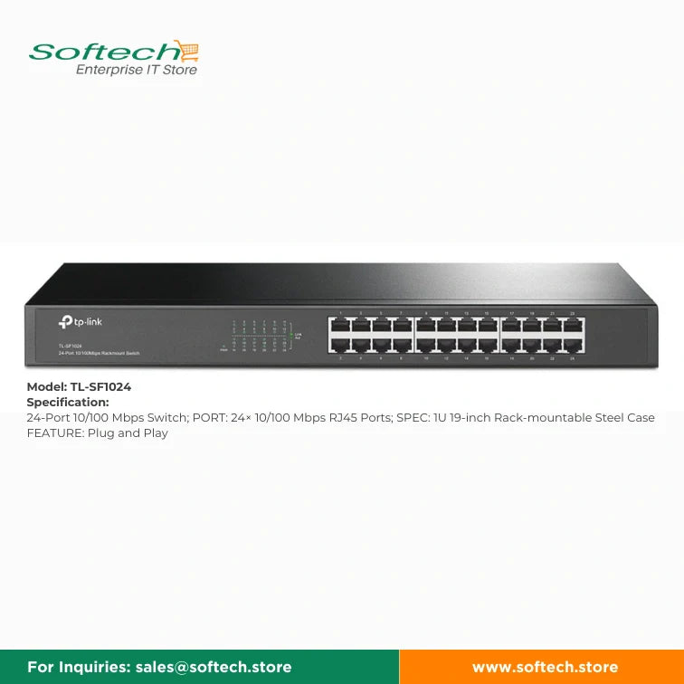 TP-LINK FESTA Unmanaged 16/24/48P 10/100M Switch