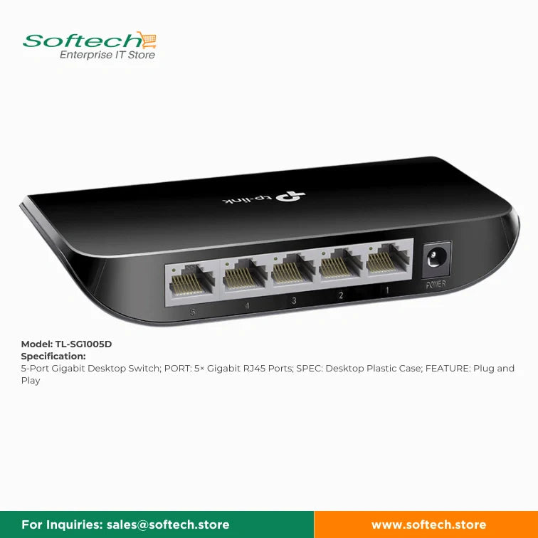 TP-LINK FESTA Unmanaged 5/8P Giga-Switch