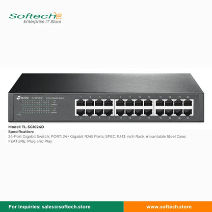 TP-LINK FESTA Unmanaged 16/24/48P Giga-Switch