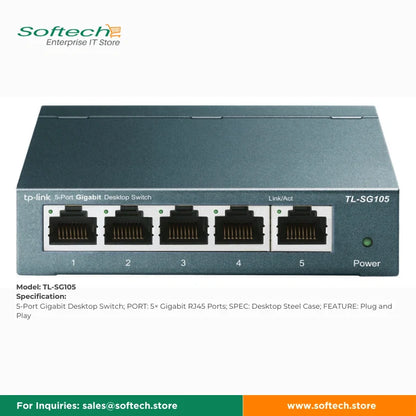 TP-LINK FESTA Unmanaged 5/8P Giga-Switch
