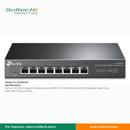 TP-LINK FESTA Unmanaged 5/8P MultiGiga-Switch
