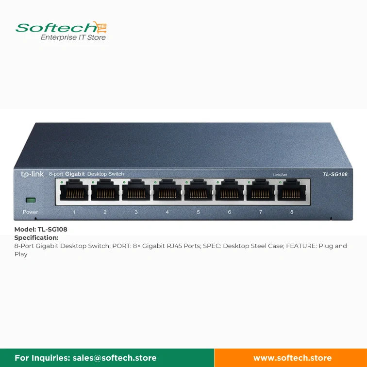 TP-LINK FESTA Unmanaged 5/8P Giga-Switch