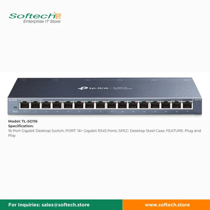 TP-LINK FESTA Unmanaged 16/24/48P Giga-Switch