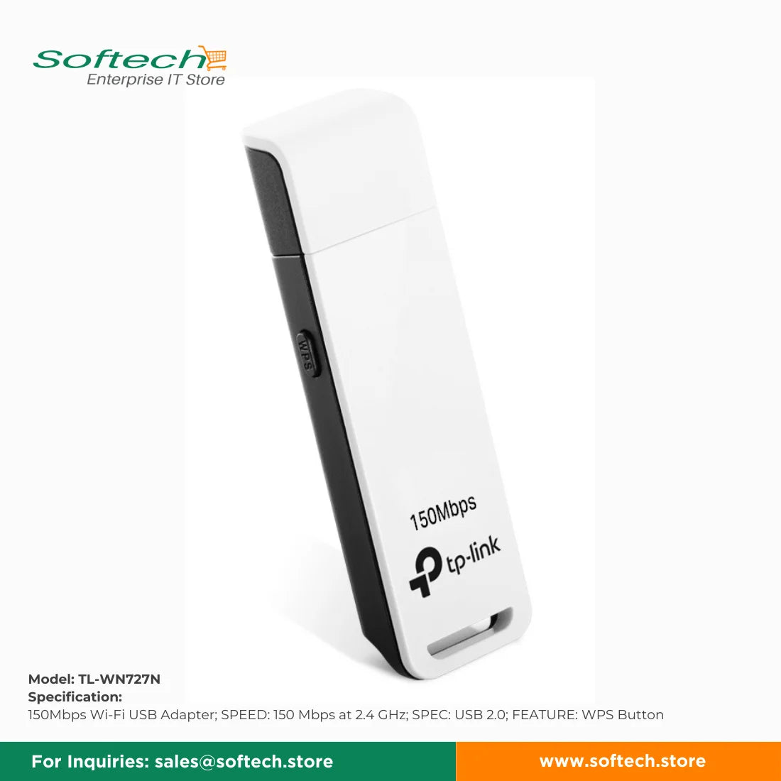 TP-LINK SOHO Wi-Fi 4 USB Adapter