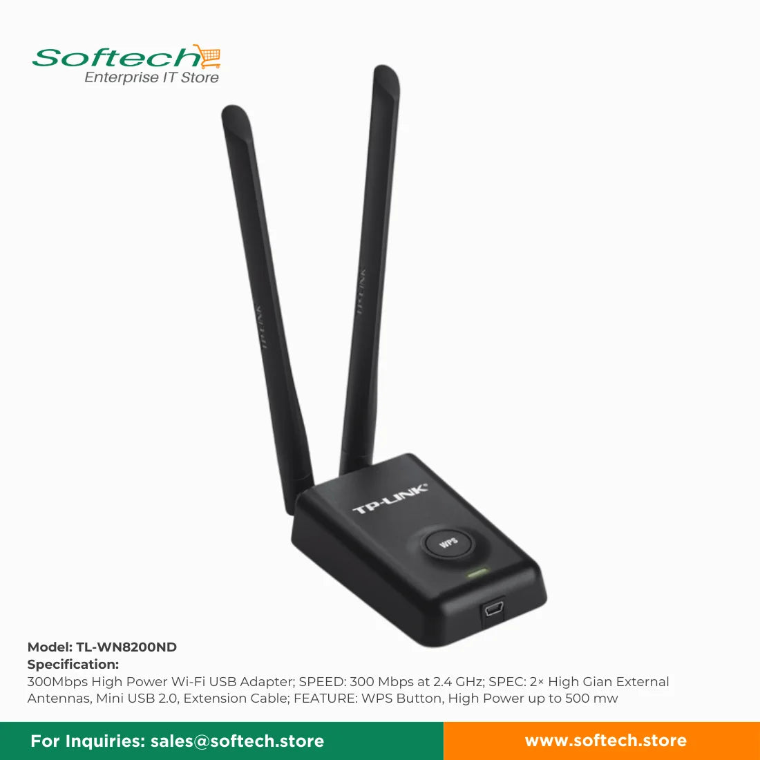 image TP-LINK Adapter - Wi-Fi 4 USB Adapter Online | TP-Link Store