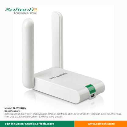 TP-LINK SOHO Wi-Fi 4 USB Adapter