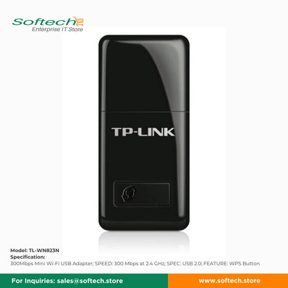 TP-LINK SOHO Wi-Fi 4 USB Adapter