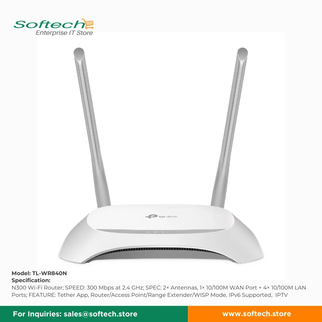 TP-LINK SOHO Wi-Fi 4 Router