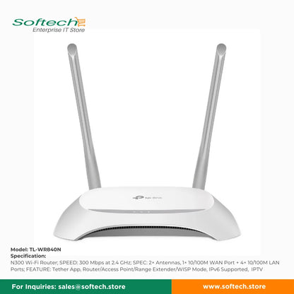TP-LINK SOHO Wi-Fi 4 Router