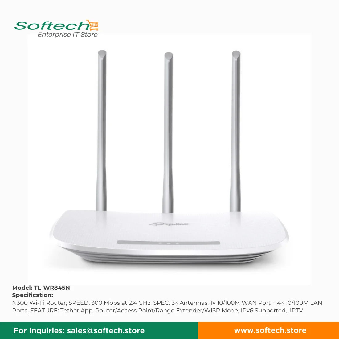 TP-LINK SOHO Wi-Fi 4 Router