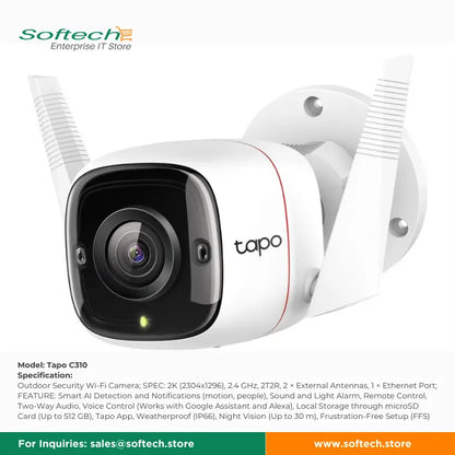 TP-LINK TAPO Tapo Smart Security Camera