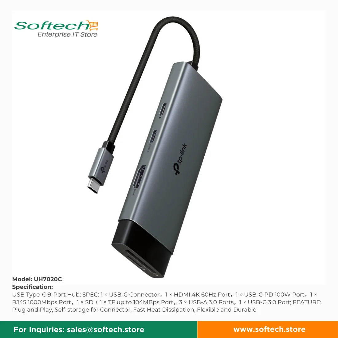 TP-LINK SOHO USB Type-C Hub