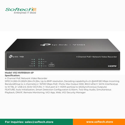 TP-LINK VIGI Network Video Recorder