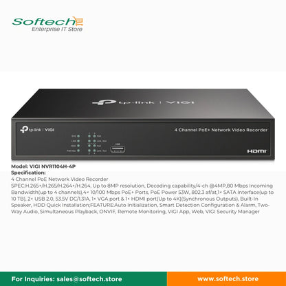 TP-LINK VIGI Network Video Recorder