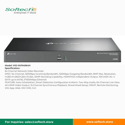 TP-LINK VIGI Network Video Recorder