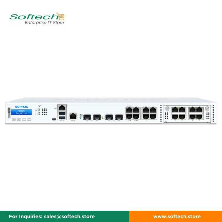 Special offer Sophos XGS 3100 Firewall with and without Protections and support is available on Softech Store.