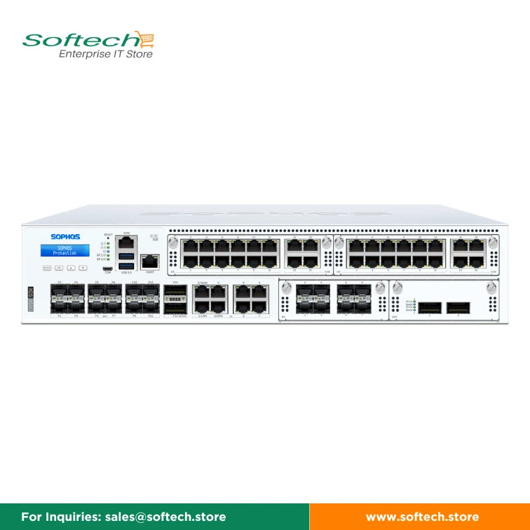 Special offer Sophos XGS 8500 Firewall with and without Protections and support is available on Softech Store.