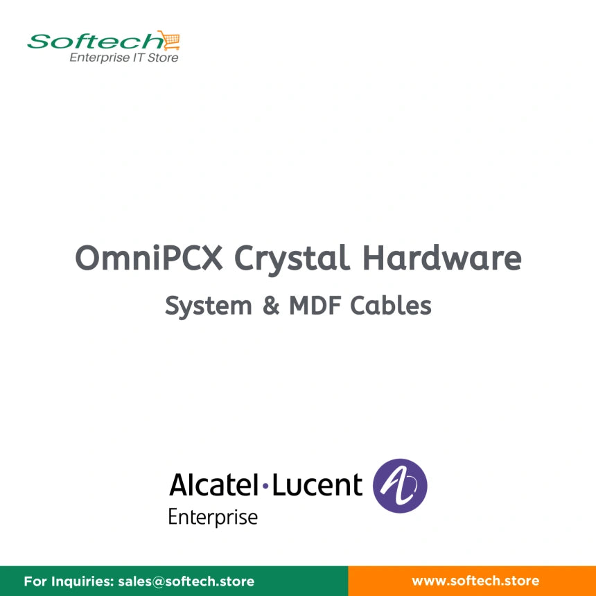 Alcatel-Lucent OmniPCX Crystal hardware: System & MDF cables
